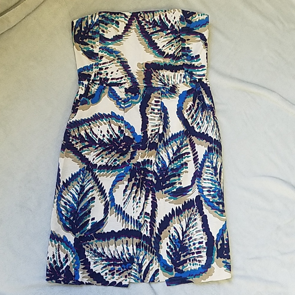 Banana republic strapless dress size 8